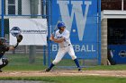 Baseball vs MIT  Wheaton College Baseball vs MIT during NEWMAC Championship Tournament. - (Photo by Keith Nordstrom) : Wheaton, baseball, NEWMAC